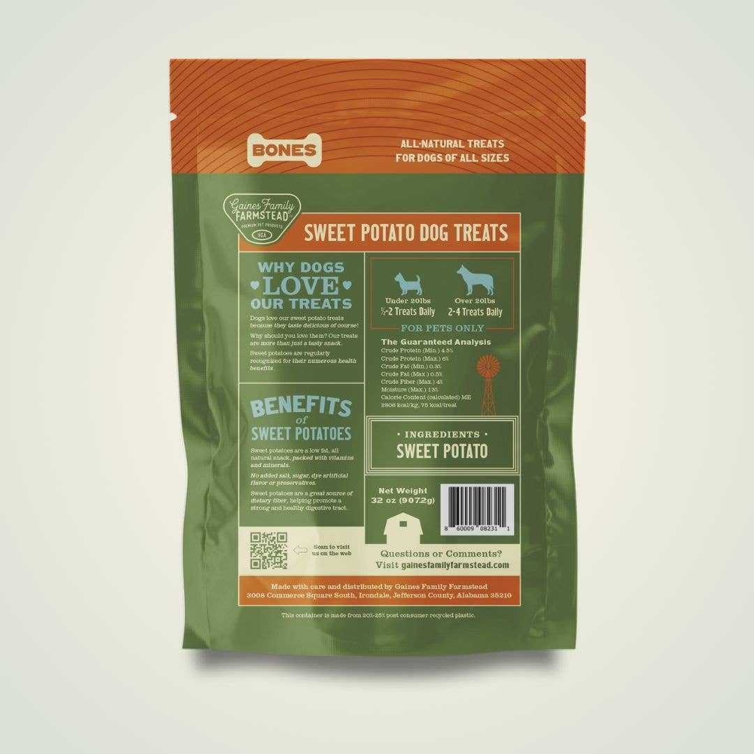 Sweet Potato Bones