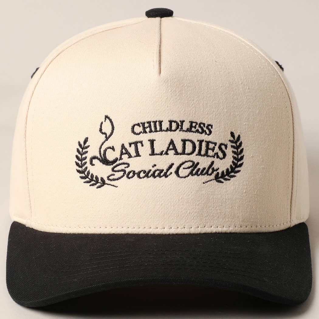 Cat Ladies Social Club Trucker Baseball Cap