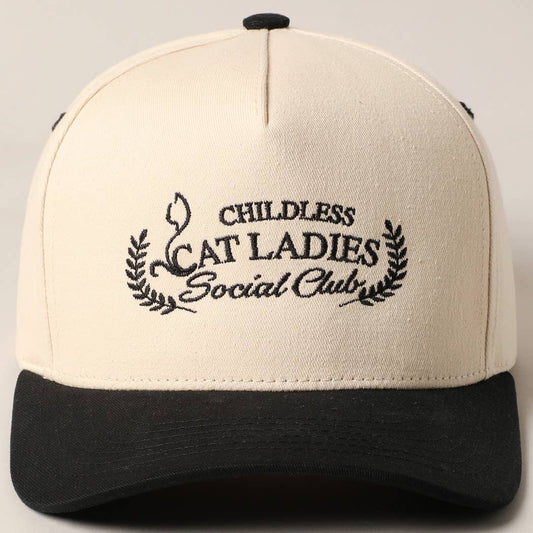 Cat Ladies Social Club Trucker Baseball Cap