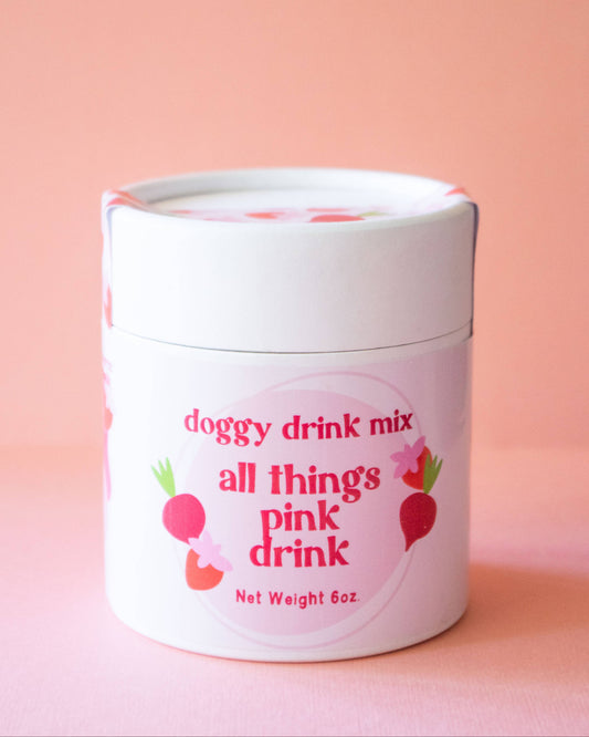 All Things Pink Drink - Drink Mix for Dogs