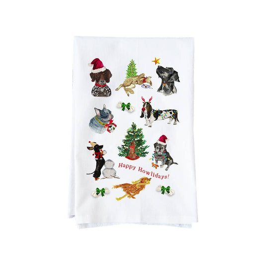 Happy Howlidays Kitchen Towel