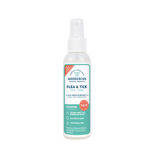Wondercide Flea Tick Mosquito Spray for Pets+Home-4oz Cedar