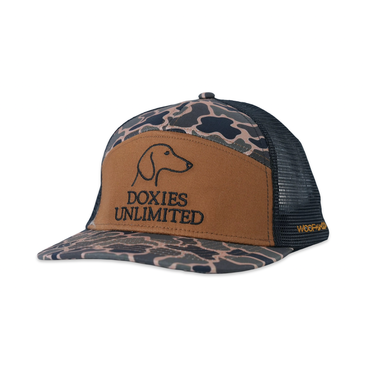 Dachshund Hat - Black Duck Camo