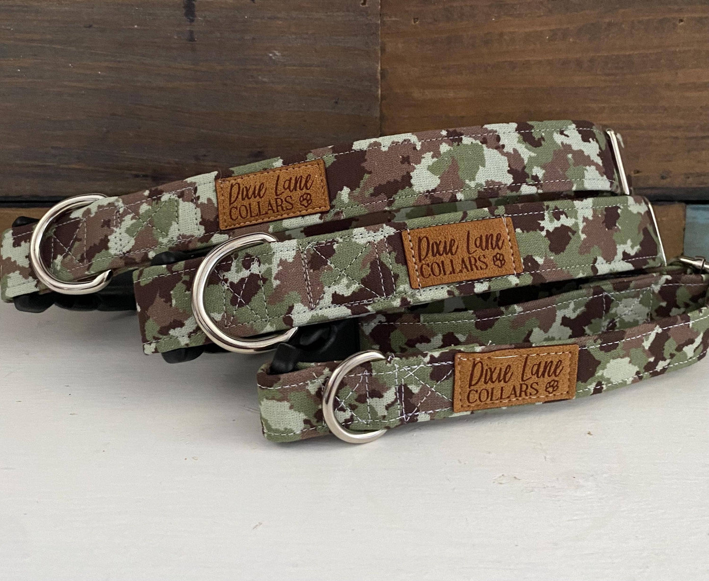 Camouflage Army Camo Print Dog Collar