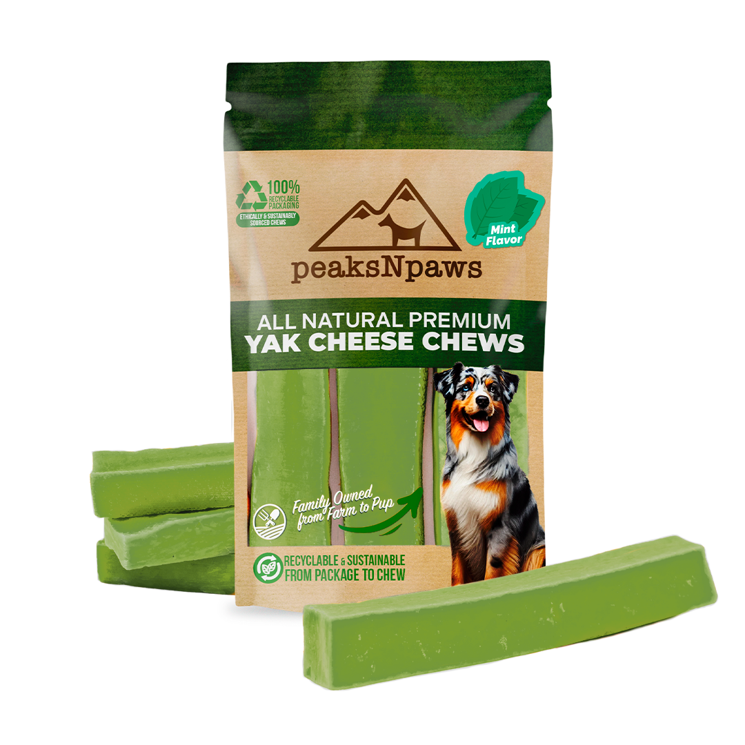 Mint Yak Milk Chews - Large Sized