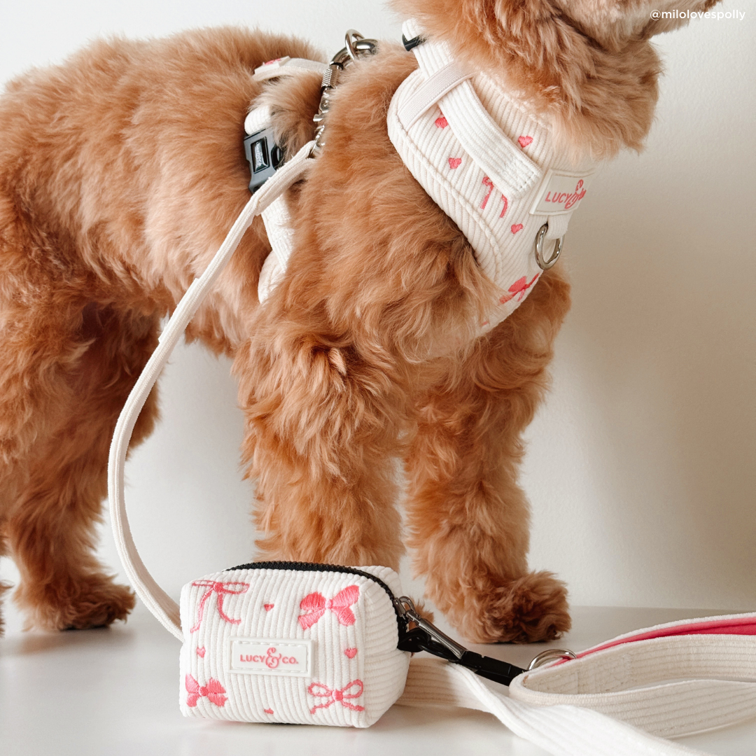 Ever So Sweet Corduroy Poop Bag Holder