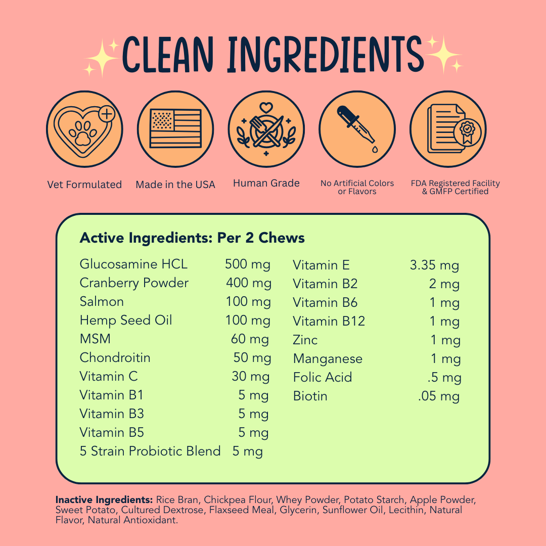 Happy Hour Multivitamin Supplement for Dogs - 120 Chews