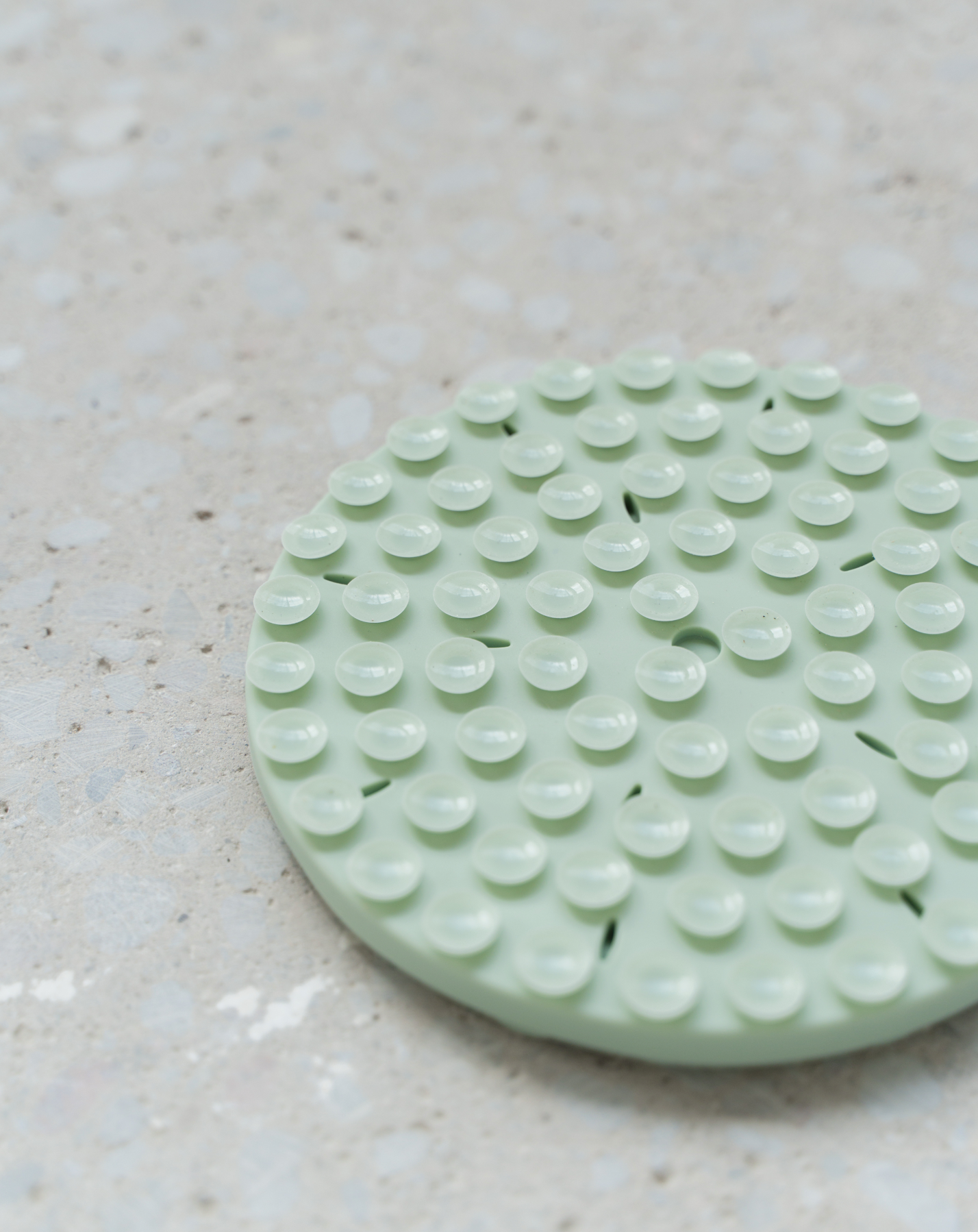 Sage Green Circle Enrichment Snuffle Mat