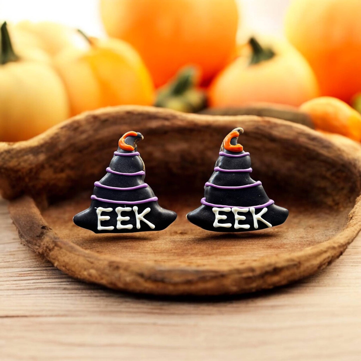 Witch Hat Halloween dog treats