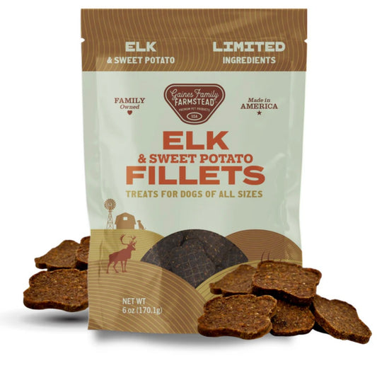 Elk and Sweet Potato Fillets - 6oz