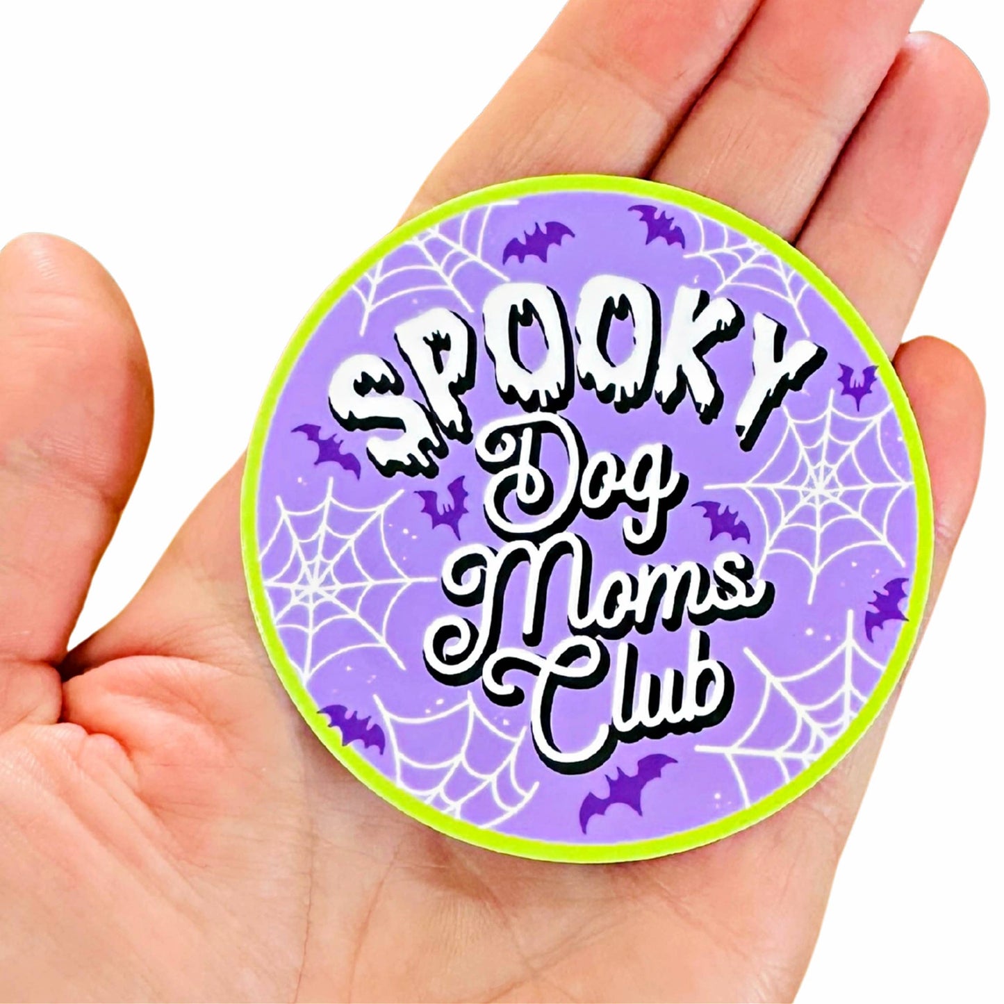 Halloween Sticker - Spooky Dog Moms Club