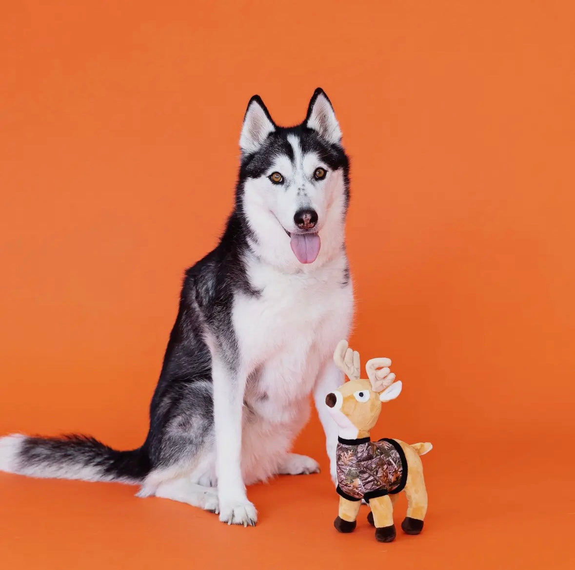 Gearin’ Up Hunting Season Plush Dog Toy
