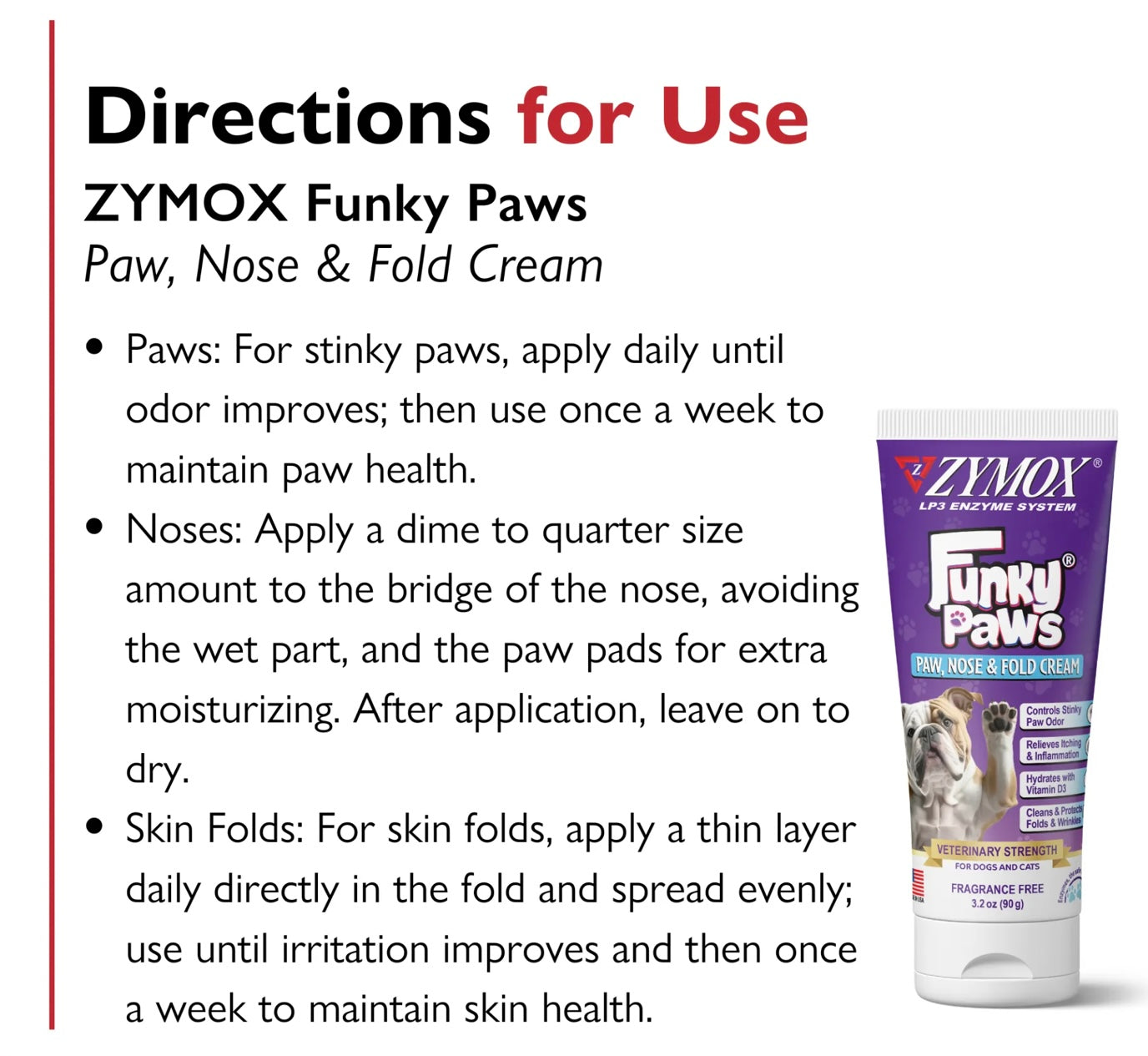 Zymox Funky Paws (Paw, Nose, and Fold Cream)