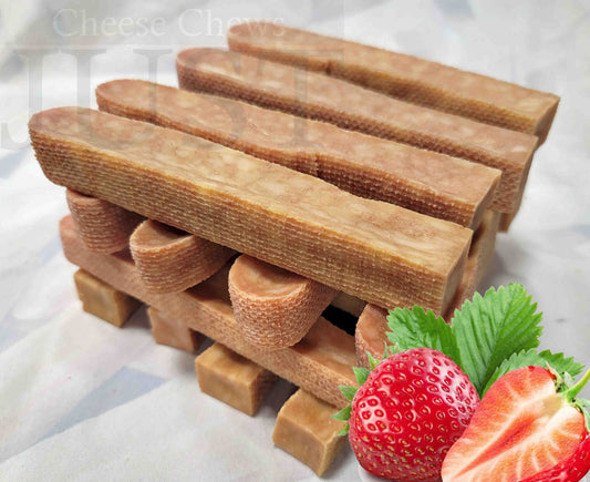 Dog Cheese Chew - Strawberry Himalayan Yak 3.5oz 100g