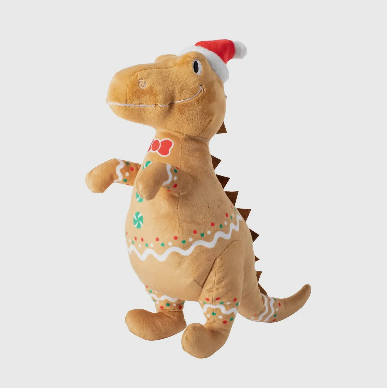 Cookie-Saurus Plush Dog Toy