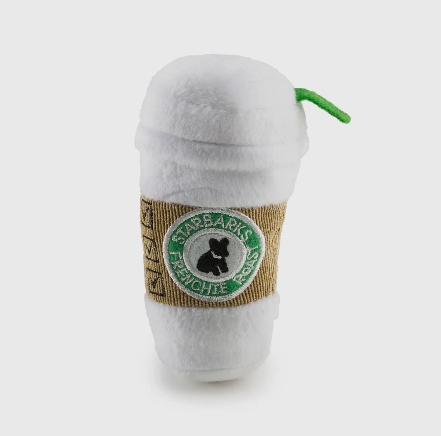 Starbarks Coffee Cup w/ Lid Squeaker Toy