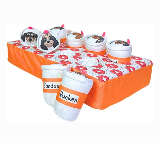 The Weens - Too Much Caffween Puzzle Dog Toy