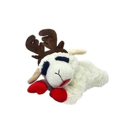 Multipet Holiday Lamb Chop with Antler 6"