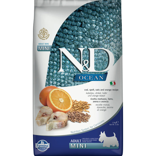 Farmina Dog Dry
ANCESTRAL GRAIN Codfish
& Orange Mini 5.5#