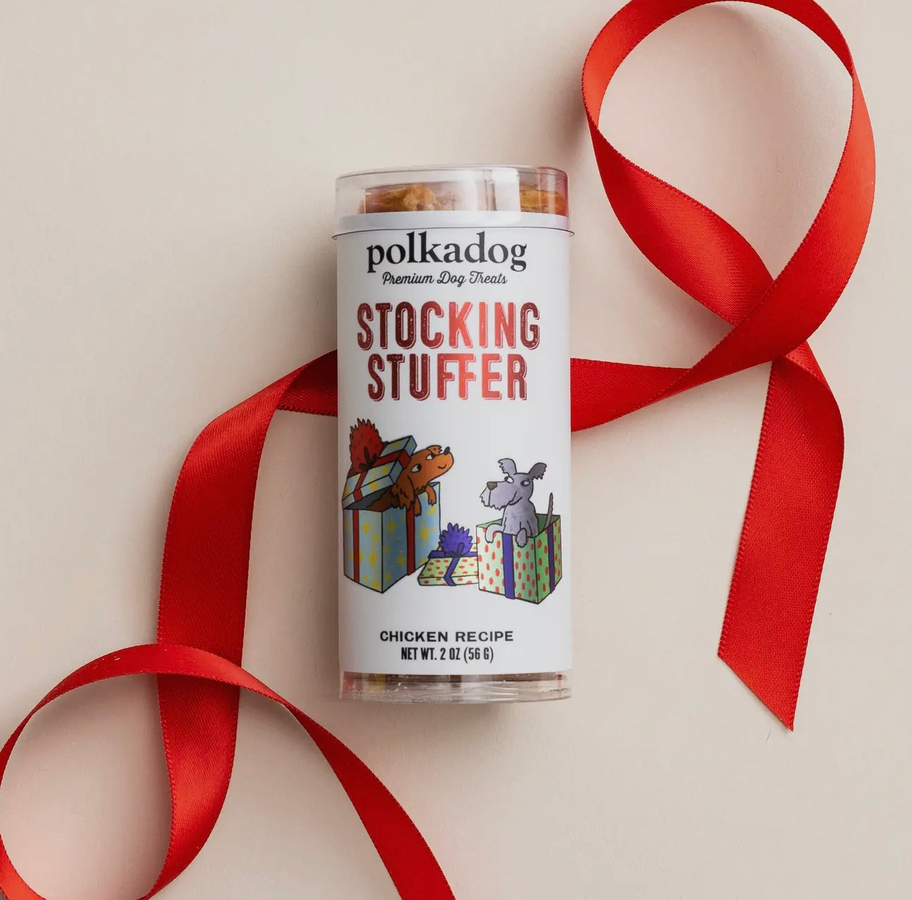 Holiday Mini Tube: Stocking Stuffer - Dog Treats