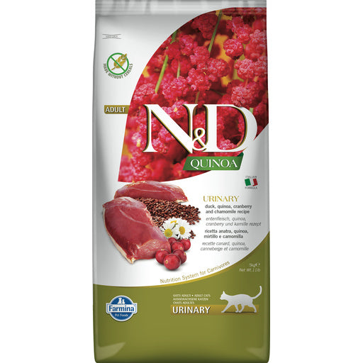 Farmina Cat Dry GF QUINOA
LID Urinary Duck 3.3#