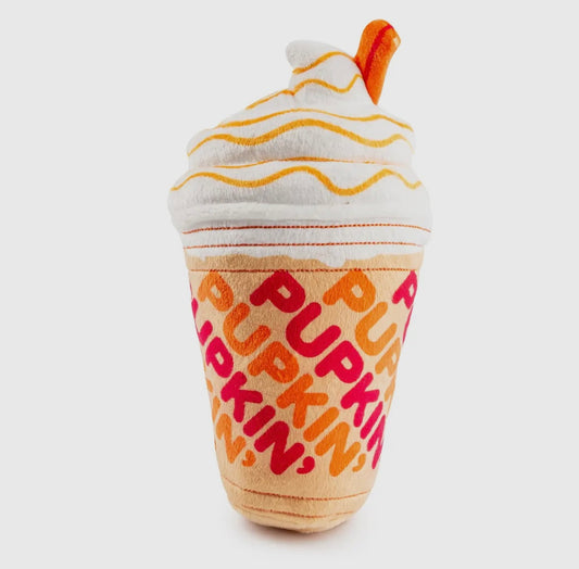 Pupkin’ Donuts Iced Coffee Dog Toy
