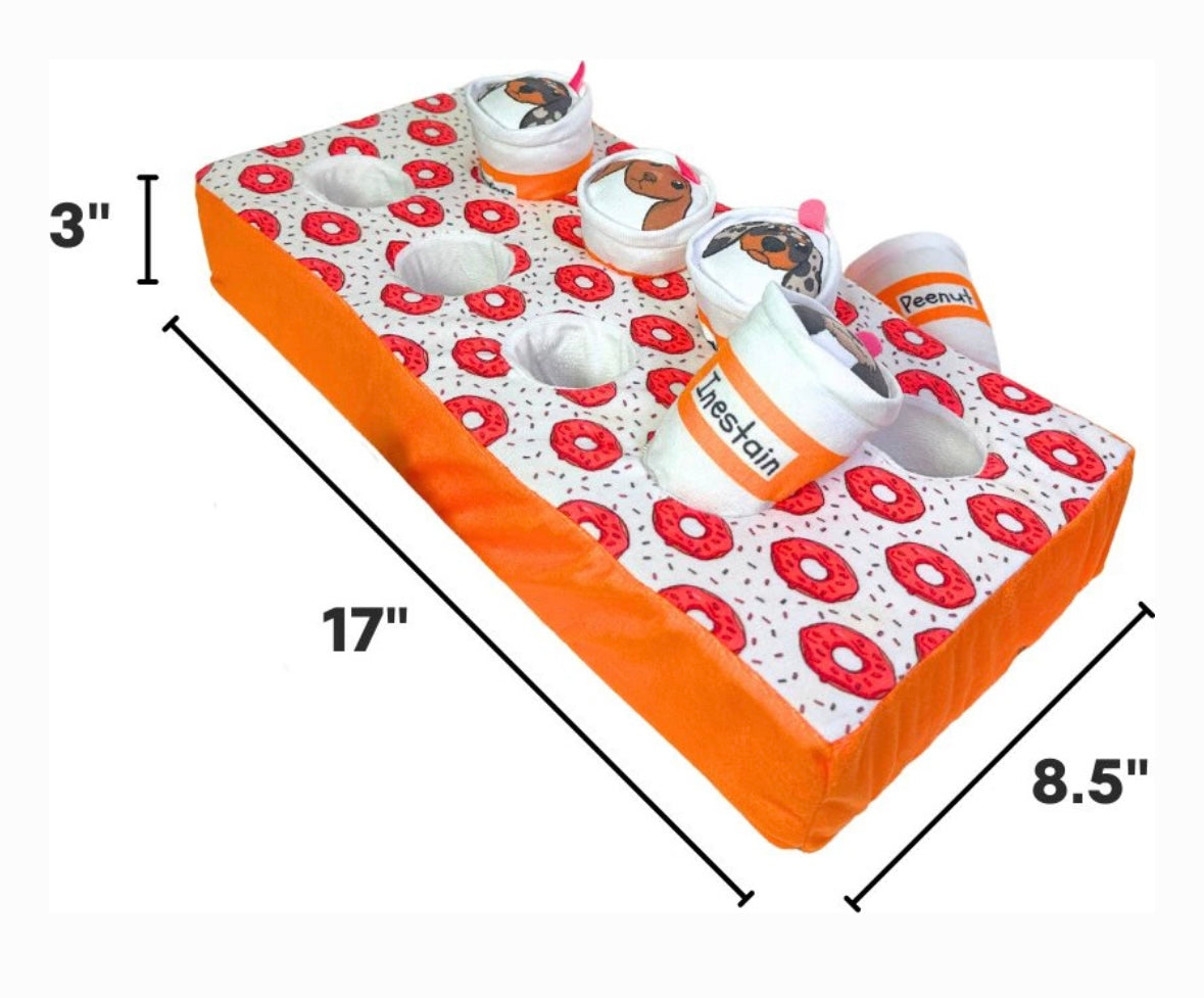 The Weens - Too Much Caffween Puzzle Dog Toy