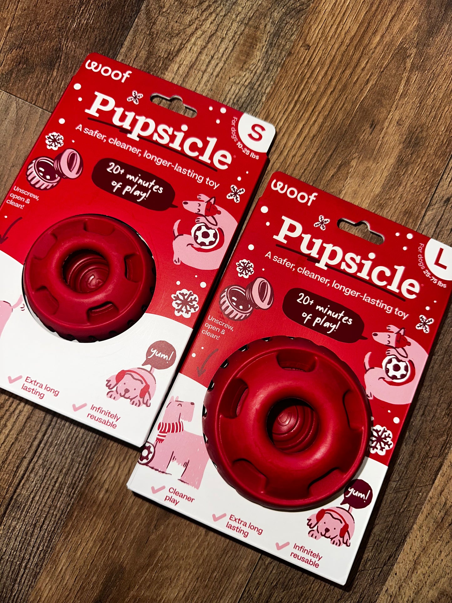 Woof Dog Toy Pupsicle
Holiday Winter