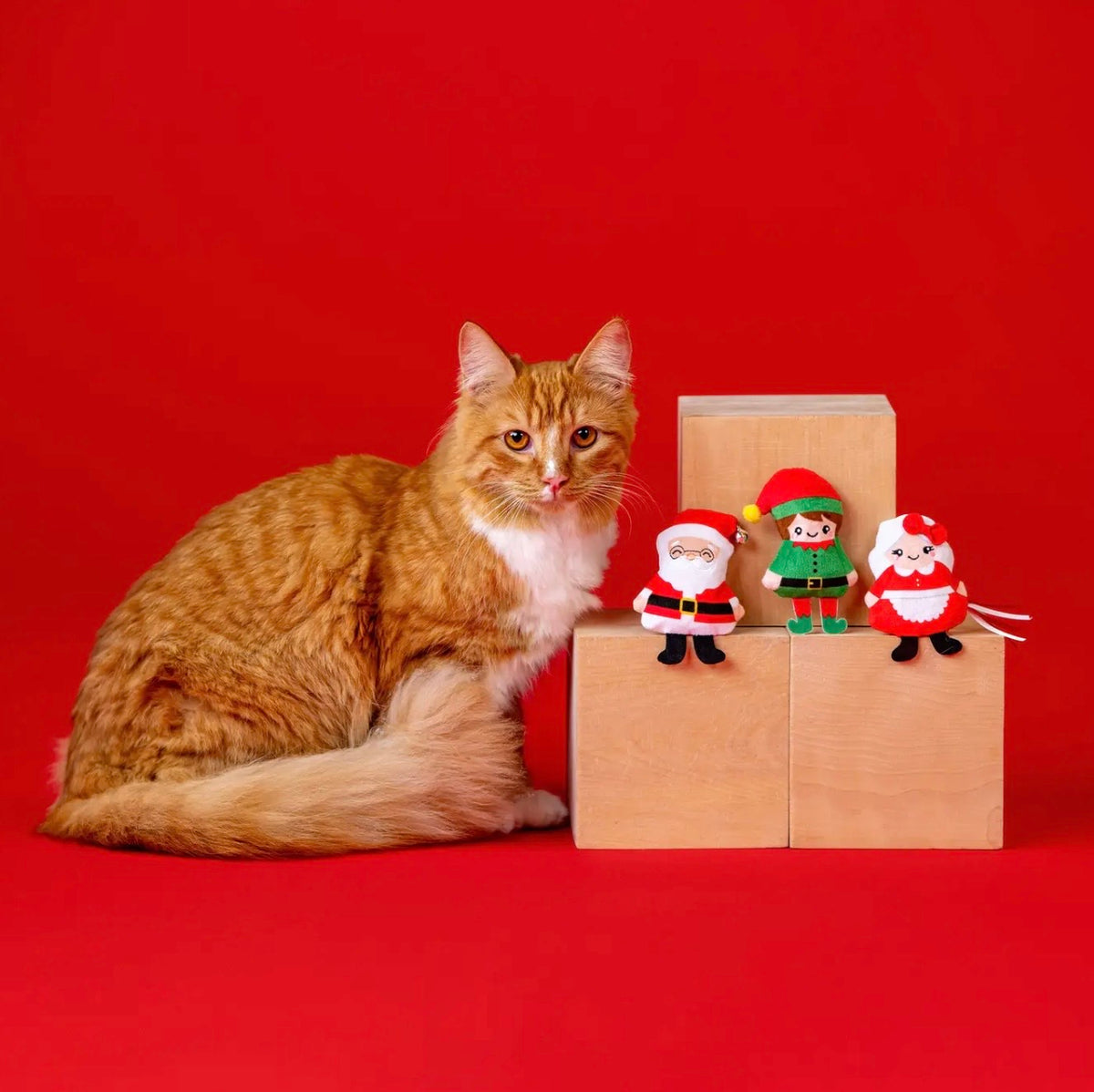 Santa's Squad 3PC Cat Toy Set