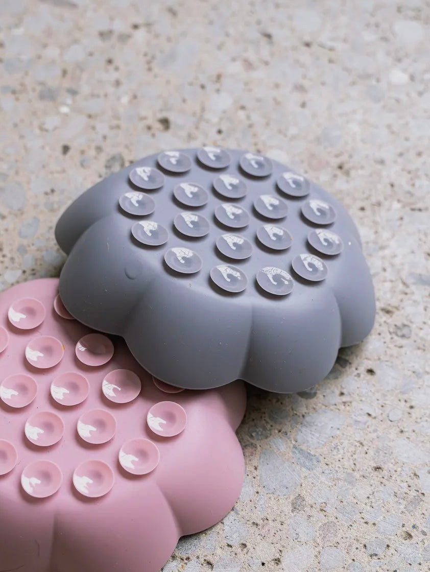 Flower Slow Feeder - Grey