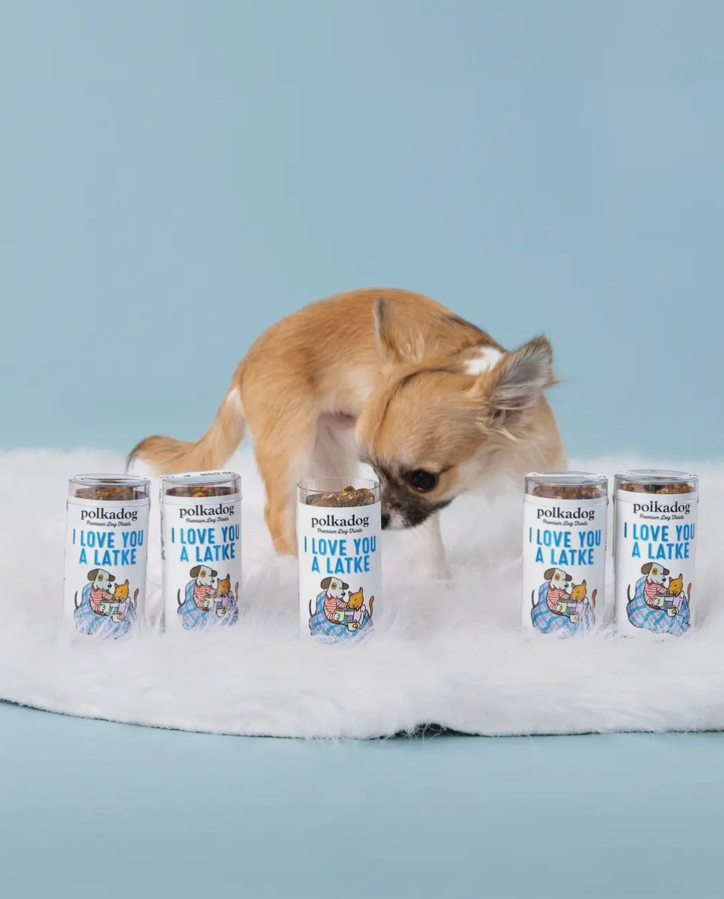 Holiday Mini Tube: I Love You A Latke - Dog Treats