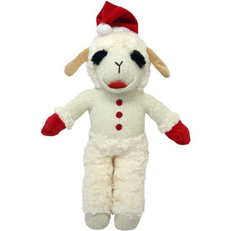 Multipet Holiday Lamb Chop
W/ Santa Hat 8"