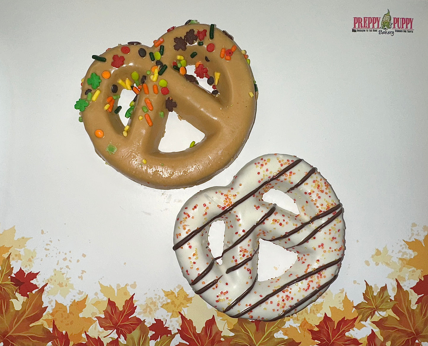 Fall Pretzel Dog Treat (assorted)