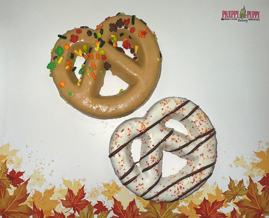 Fall Pretzel Dog Treat (assorted)