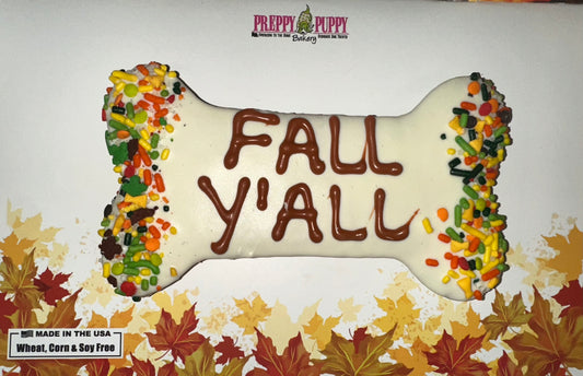 Fall Y’all Dog Bone