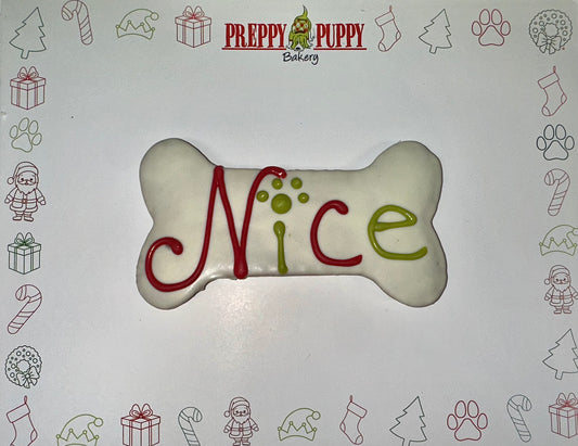 Nice Gourmet Dog Bone