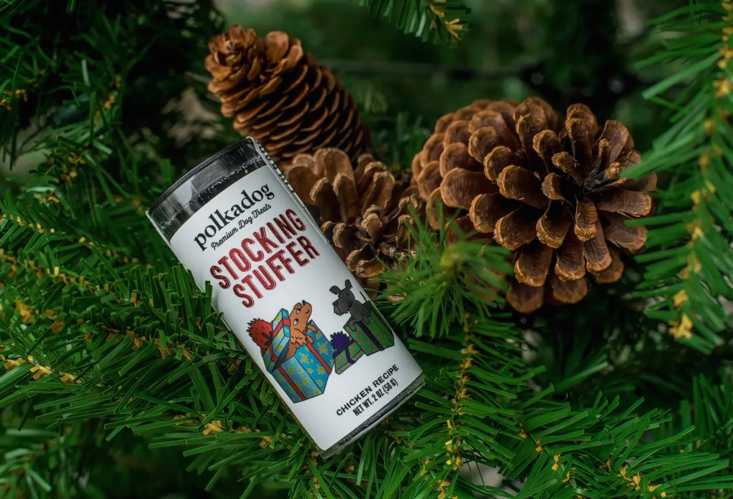 Holiday Mini Tube: Stocking Stuffer - Dog Treats