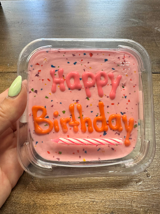 Birthday Girl Granola Dog Cake
