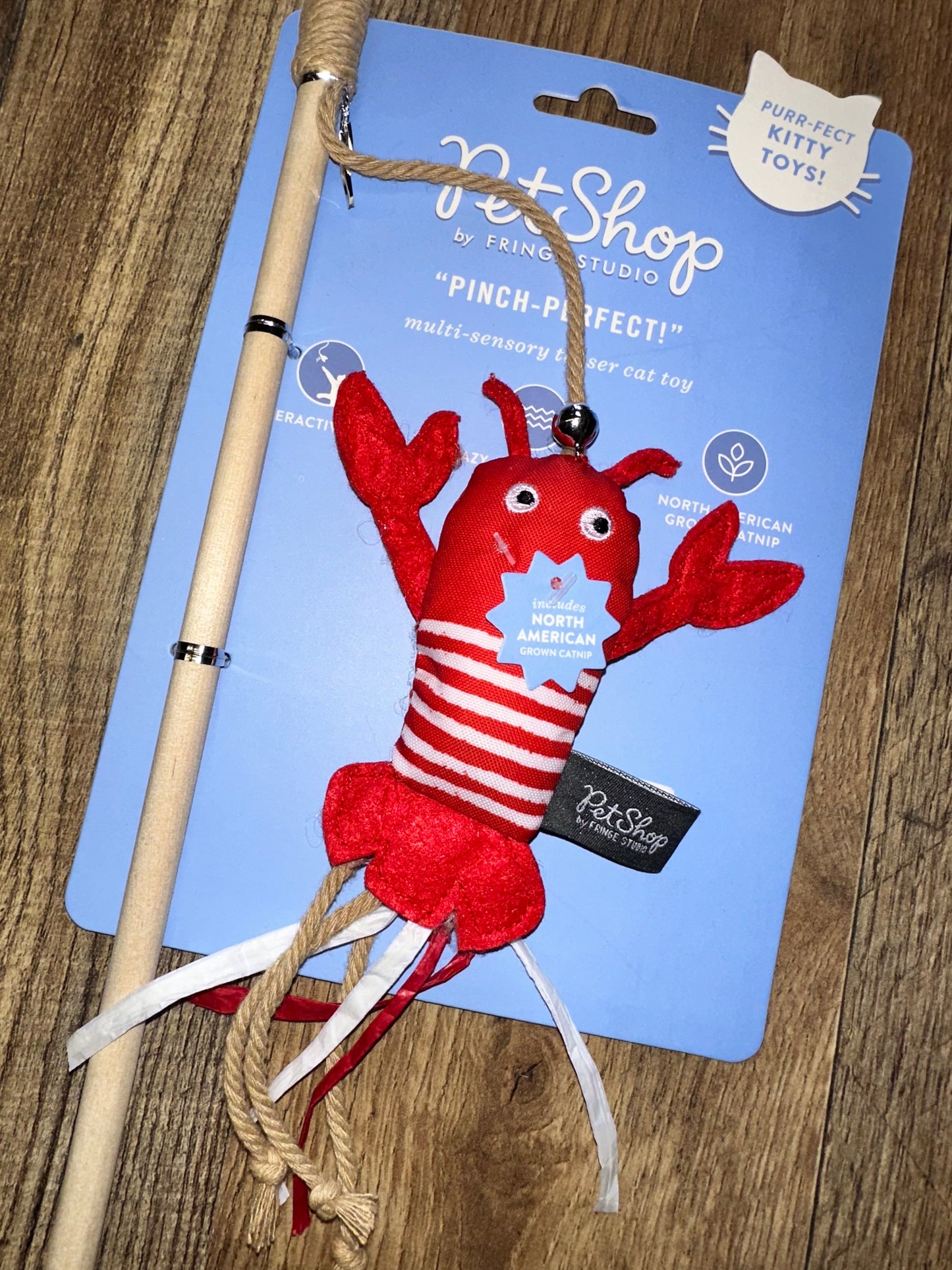 Pinch-Perfect Cat Toy Wand