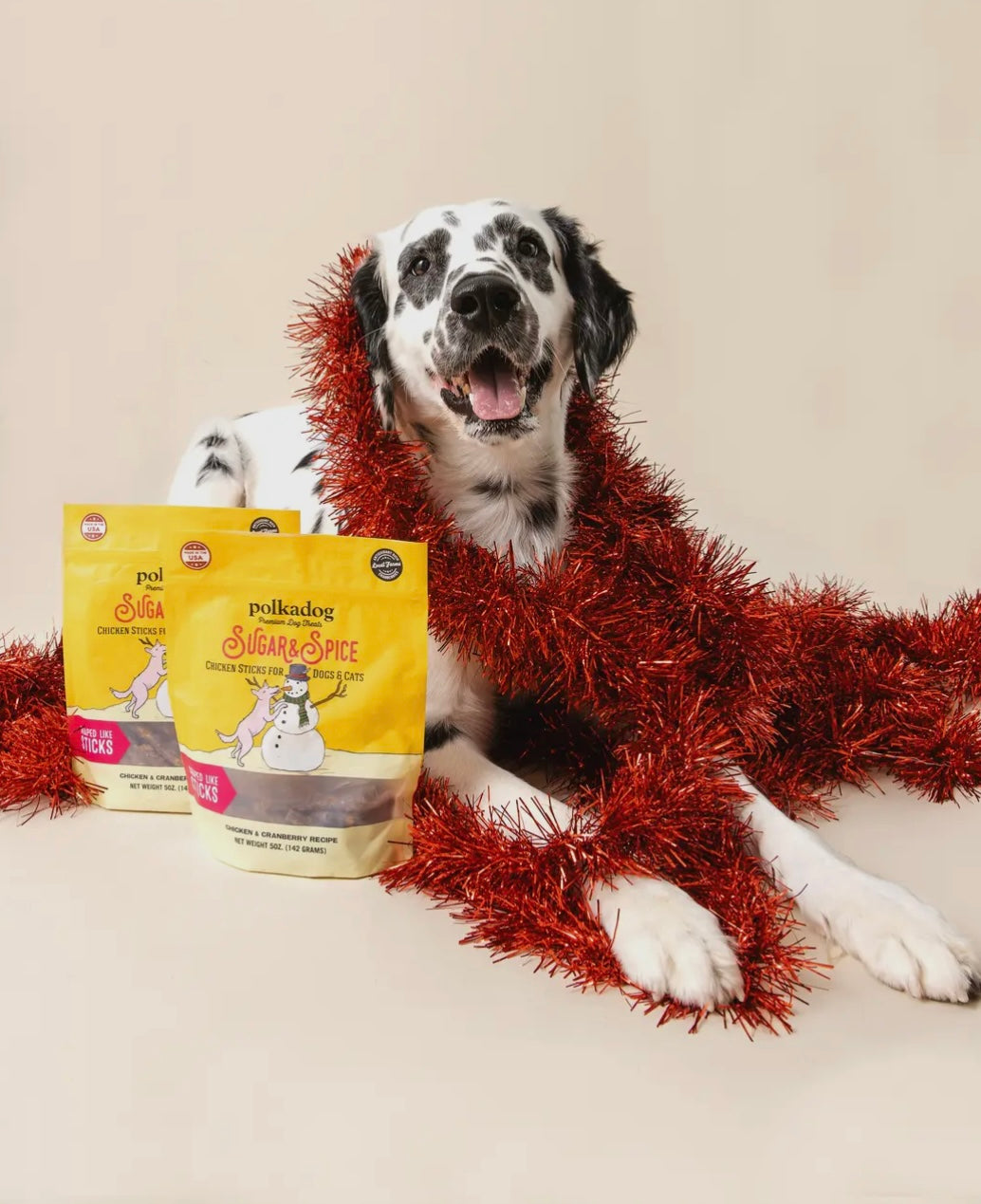 Holiday Pouch: Sugar & Spice (Chicken & Cranberry) - 5oz