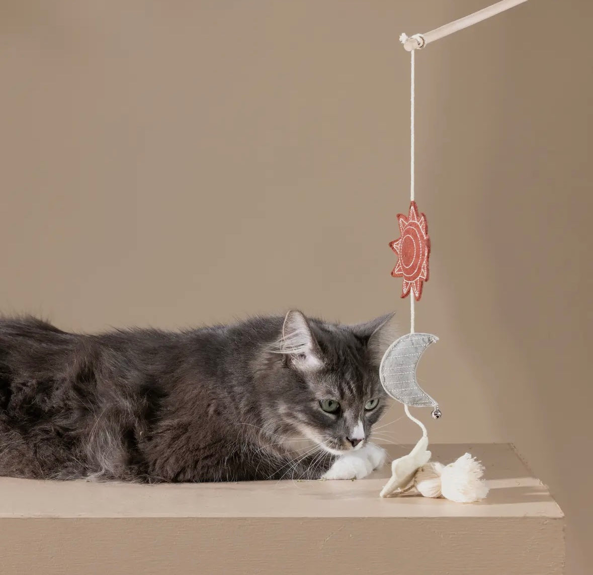 Happy Skies Multi Sensory Teaser Cat Toy