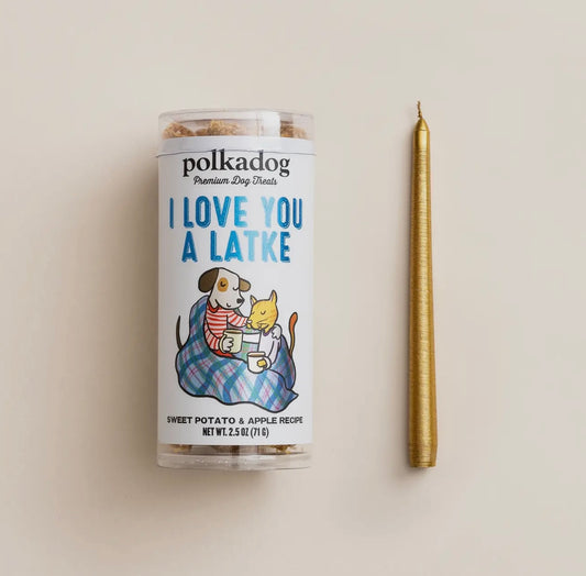 Holiday Mini Tube: I Love You A Latke - Dog Treats
