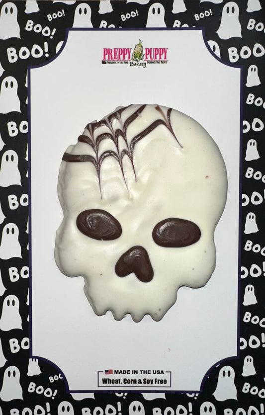 Web Skull Gourmet Dog Treat