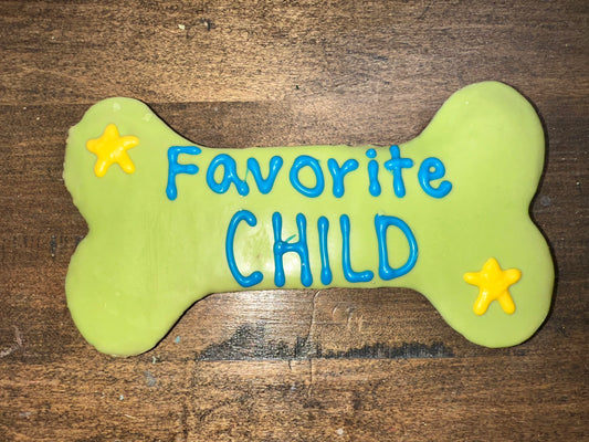 Favorite Child 6” Gourmet Dog Bone