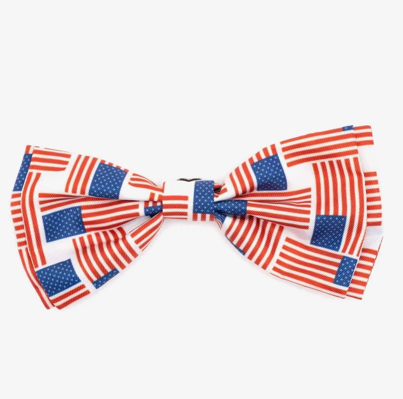 Patchwork American Flag Bow Tie