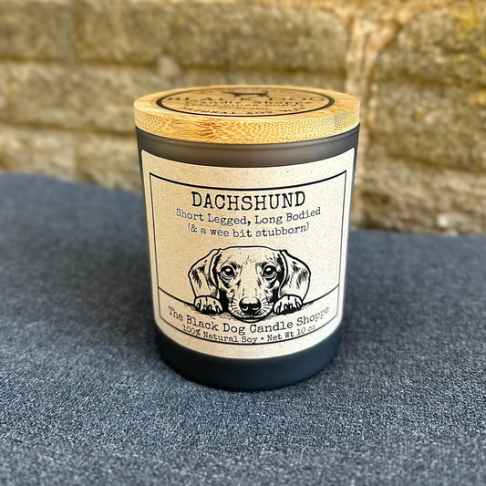 Dachshund Dog Breed Candle