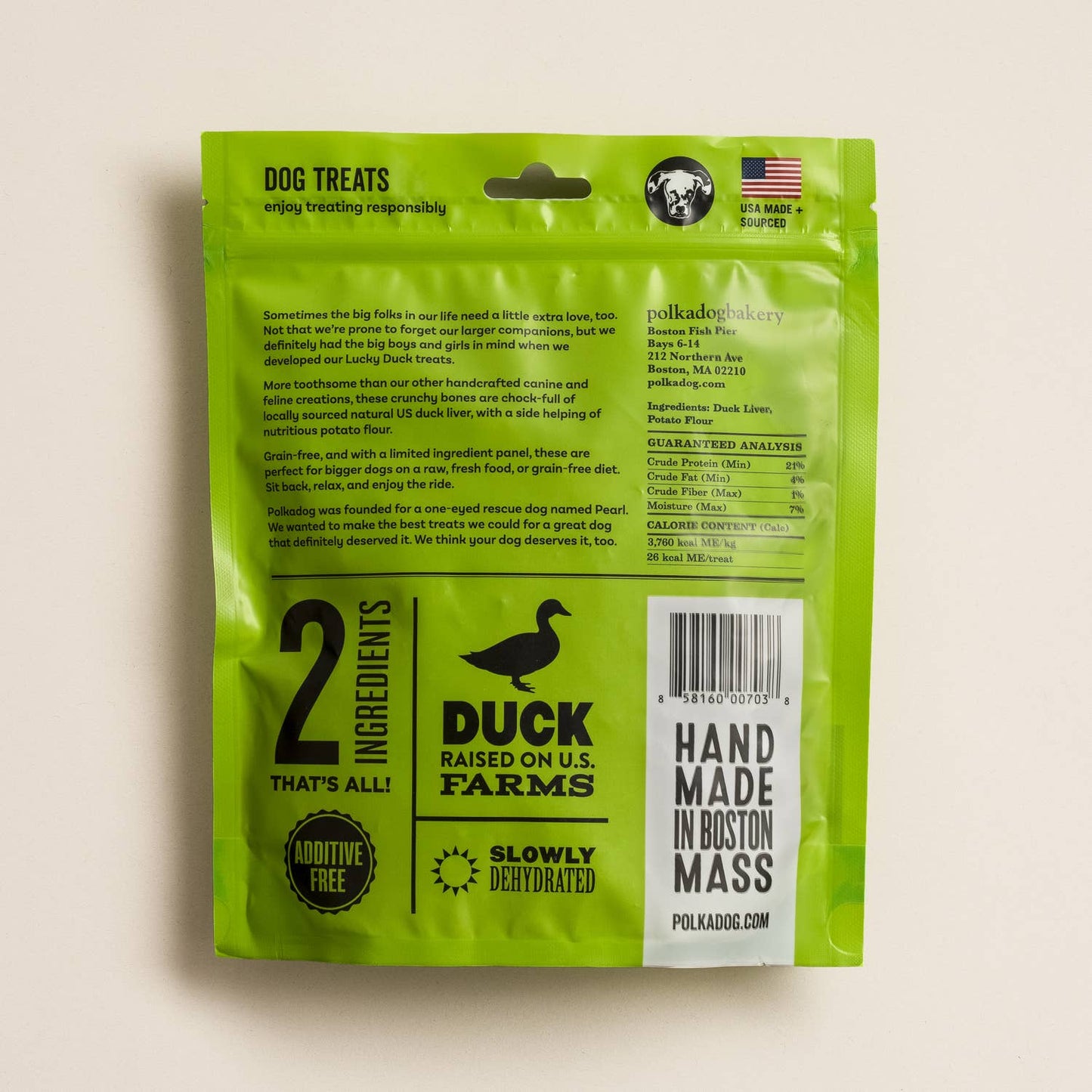 Lucky Duck Bones - 7oz - Dog Treats