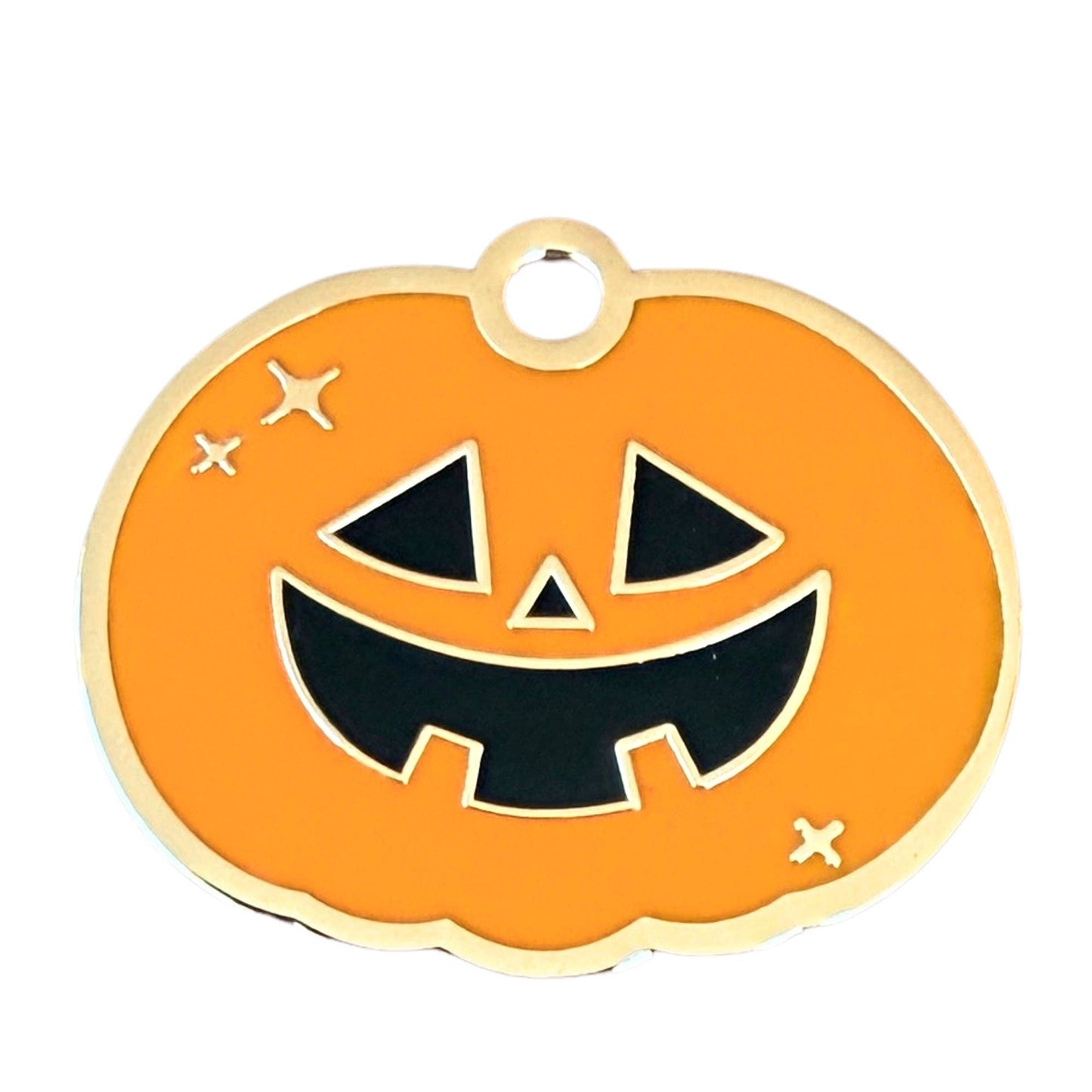 Halloween Dog Tag Charm - Little Pumpkin 🎃