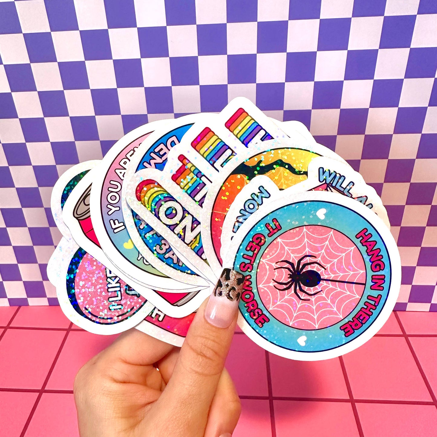 Custom Logo Waterproof Vinyl Sticker (Your Design)