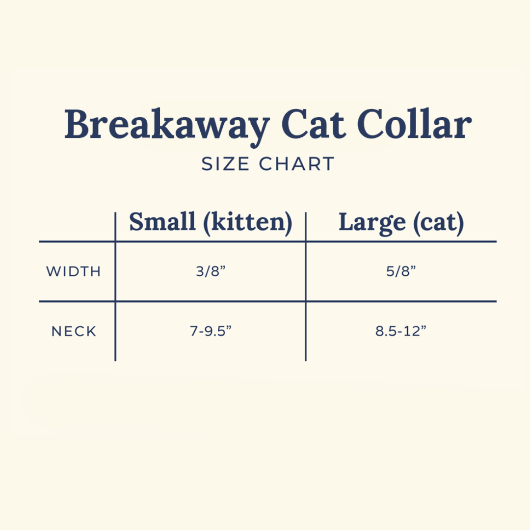 Ever So Sweet Breakaway Cat Collar